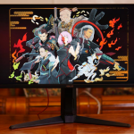 Image showing a detailed review of the Asus TUF Gaming VG28UQL1A monitor, highlighting its features, performance, and design