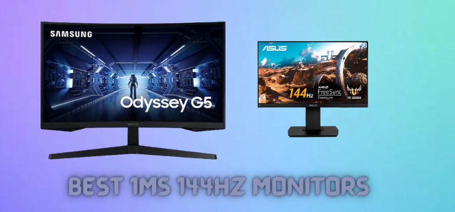 Top-rated 1ms 144hz monitors for smooth gaming performance