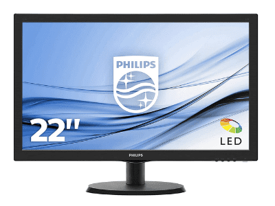 Philips Monitor 223V5LSB2/10 – 21.5″ FHD PC Display