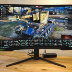 Samsung Odyssey G7 gaming monitor review showcasing sleek design and impressive performance