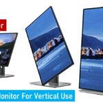 Top-rated monitor specially designed for vertical use, ideal for maximizing productivity and comfort