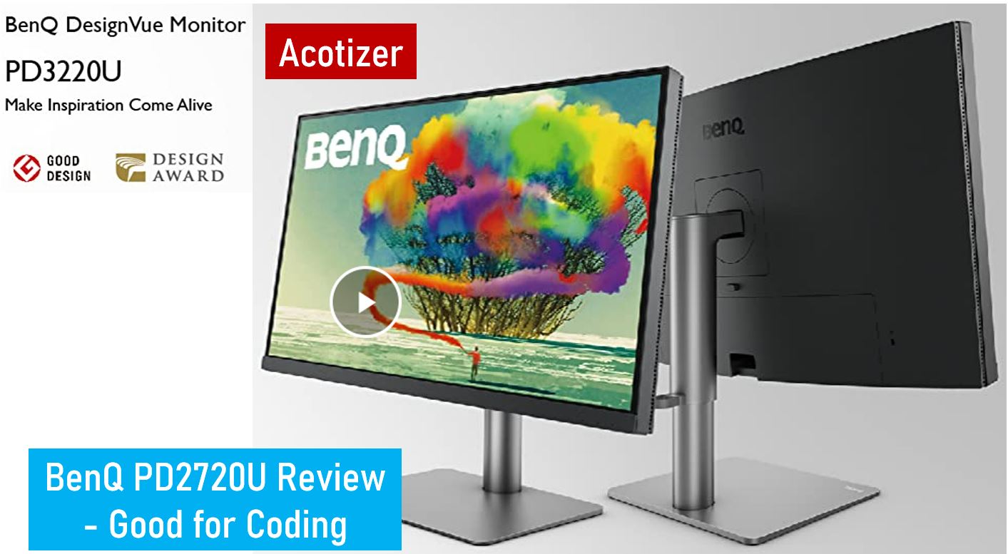 BenQ PD2720U review - professional 4K monitor with stunning color accuracy and sharp display