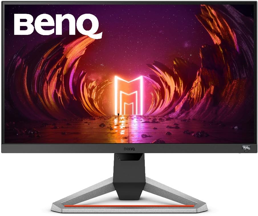 BenQ Mobiuz EX2510 24.5 Inch 1080P 144Hz IPS Computer Gaming Monitor with Freesync Premium, HDRi and Speakers
