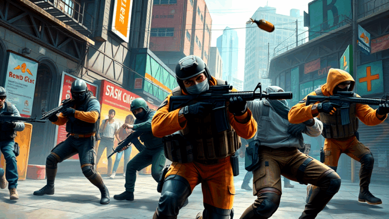 Pro CS2 player adjusting monitor settings for optimal resolution and aspect ratio