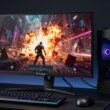Best HDR Gaming Monitors - ASUS ROG Swift OLED PG27UCDM display in gaming setup