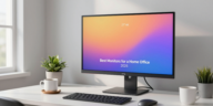 Best monitors for a home office 2026 reviewed on a professional desk setup