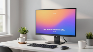 Best monitors for a home office 2026 reviewed on a professional desk setup