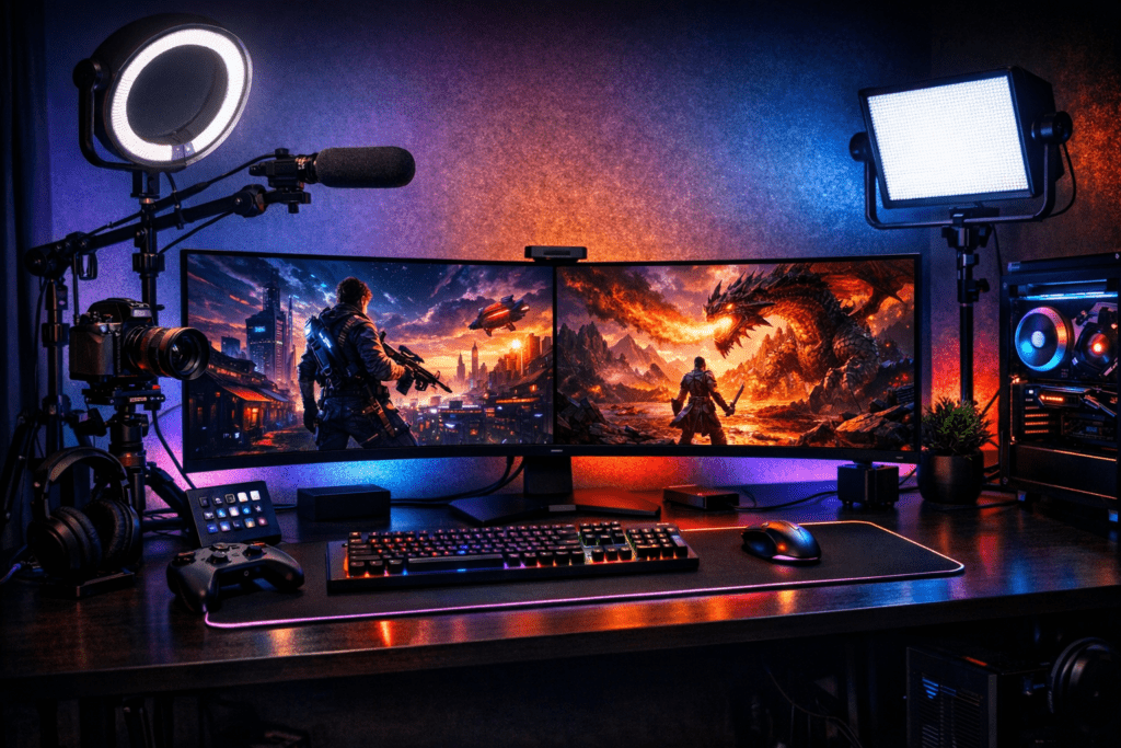 Best ultrawide gaming monitors tested in a professional gaming setup