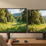 Which is better for my eyes, OLED or LCD comparison between two monitors